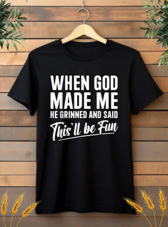 When God made me...