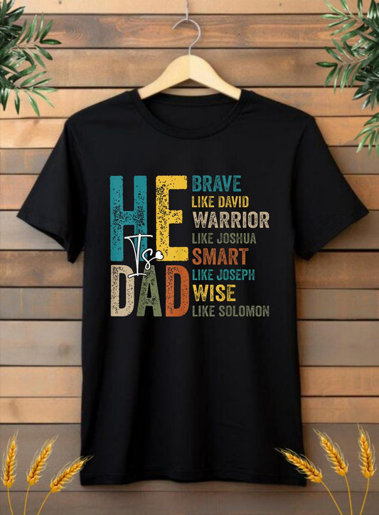 He Brave Like David Warrior Tee