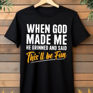 When God made me