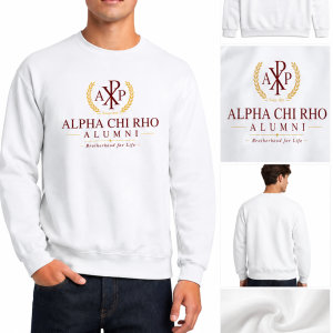 Alpha Chi Rho Alumni Brotherhood for Life Crewneck Sweatshirt